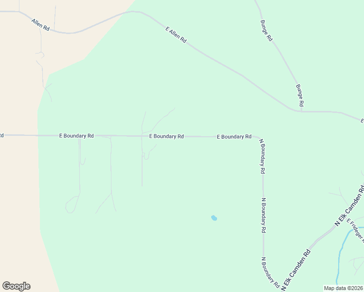 map of restaurants, bars, coffee shops, grocery stores, and more near 11006 East Boundary Road in Elk