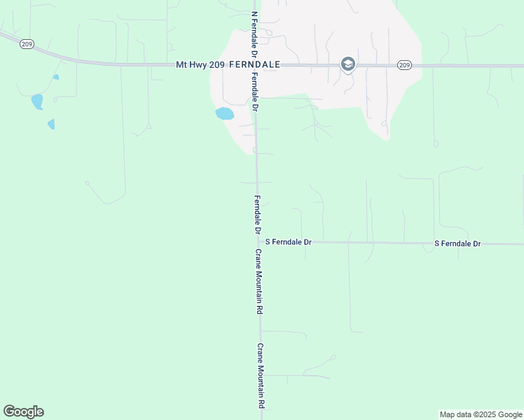 map of restaurants, bars, coffee shops, grocery stores, and more near 331 South Ferndale Drive in Bigfork