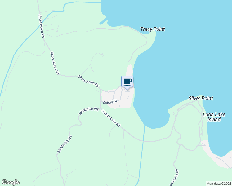 map of restaurants, bars, coffee shops, grocery stores, and more near 42767 Shore Acres Road in Loon Lake