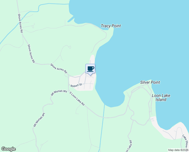 map of restaurants, bars, coffee shops, grocery stores, and more near 41991 Shore Acres Road in Loon Lake