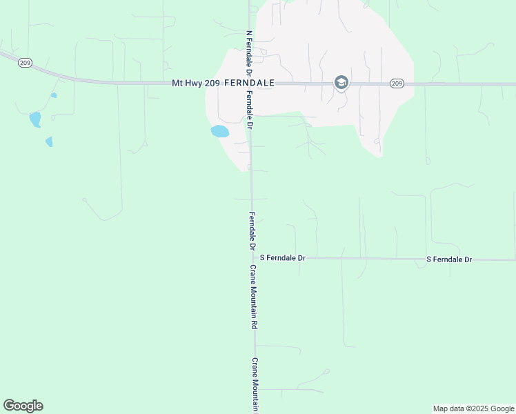 map of restaurants, bars, coffee shops, grocery stores, and more near 331 South Ferndale Drive in Bigfork