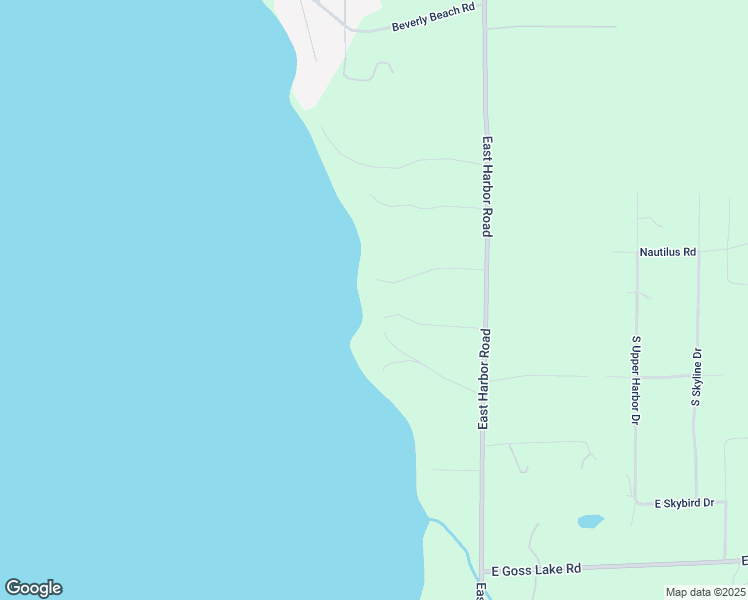 map of restaurants, bars, coffee shops, grocery stores, and more near 4486 East Harbor Road in Freeland