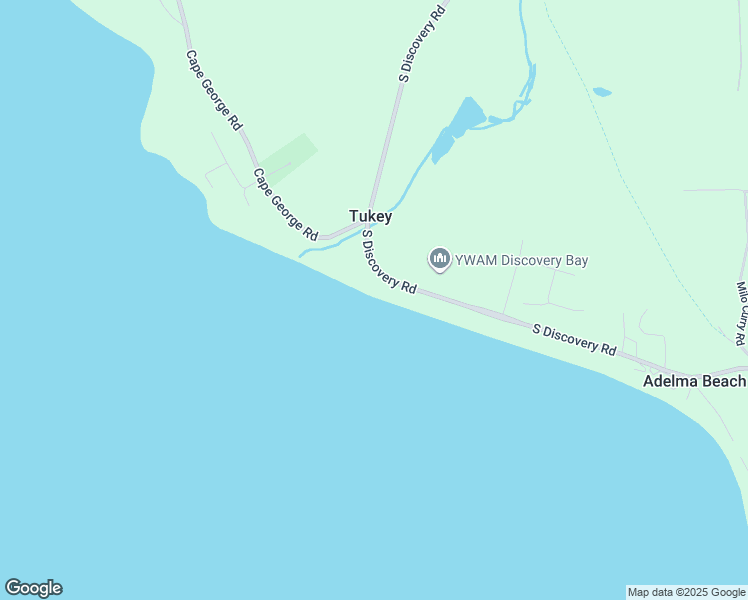 map of restaurants, bars, coffee shops, grocery stores, and more near 3804 South Discovery Road in Port Townsend