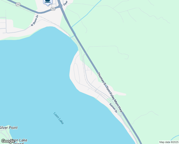map of restaurants, bars, coffee shops, grocery stores, and more near 39980 Lake Summit Drive in Loon Lake