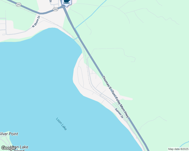 map of restaurants, bars, coffee shops, grocery stores, and more near 39980 Lake Summit Drive in Loon Lake