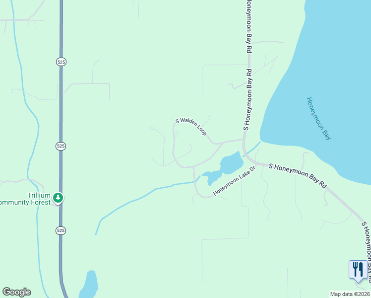 map of restaurants, bars, coffee shops, grocery stores, and more near 1099 East Worthy Place in Greenbank