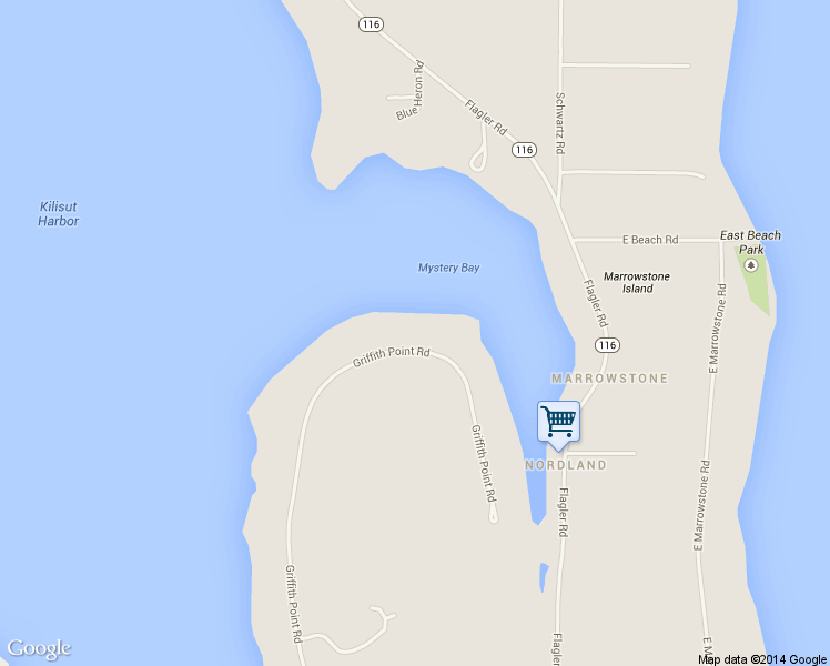map of restaurants, bars, coffee shops, grocery stores, and more near 1271 Griffith Point Road in Marrowstone