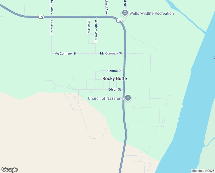 map of restaurants, bars, coffee shops, grocery stores, and more near 121 2nd Street Northeast in Brewster