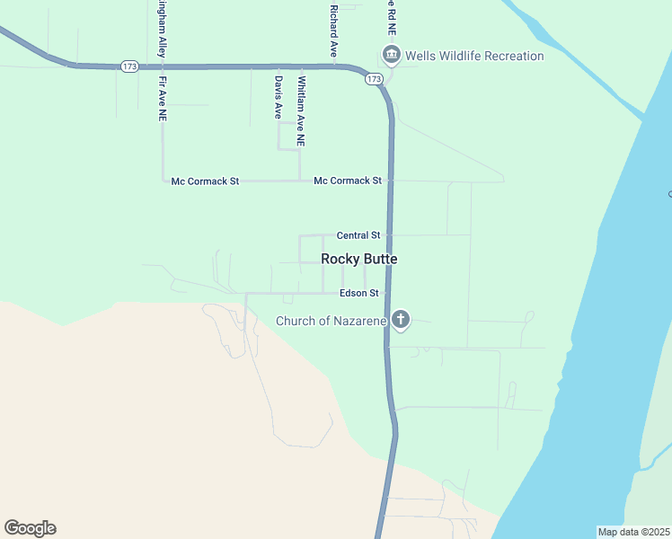 map of restaurants, bars, coffee shops, grocery stores, and more near 121 2nd Street Northeast in Brewster