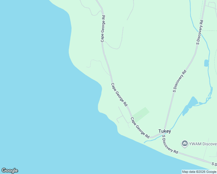 map of restaurants, bars, coffee shops, grocery stores, and more near 6982 Cape George Road in Port Townsend