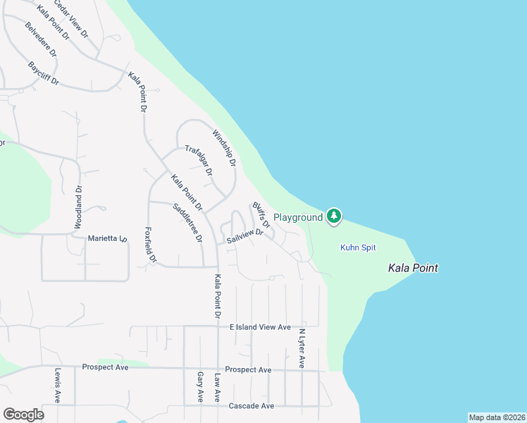 map of restaurants, bars, coffee shops, grocery stores, and more near 11 Bluffs Lane in Port Townsend