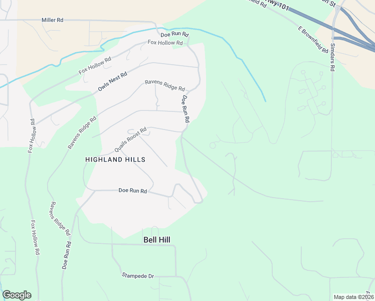 map of restaurants, bars, coffee shops, grocery stores, and more near 21 Elk Pass Road in Sequim