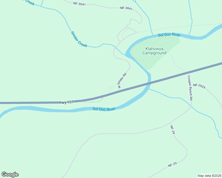 map of restaurants, bars, coffee shops, grocery stores, and more near 75 West Snider Road in Port Angeles