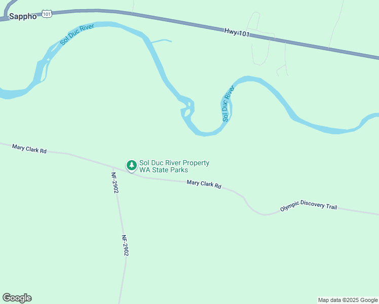 map of restaurants, bars, coffee shops, grocery stores, and more near 1335 Olympic Discovery Trail in Beaver