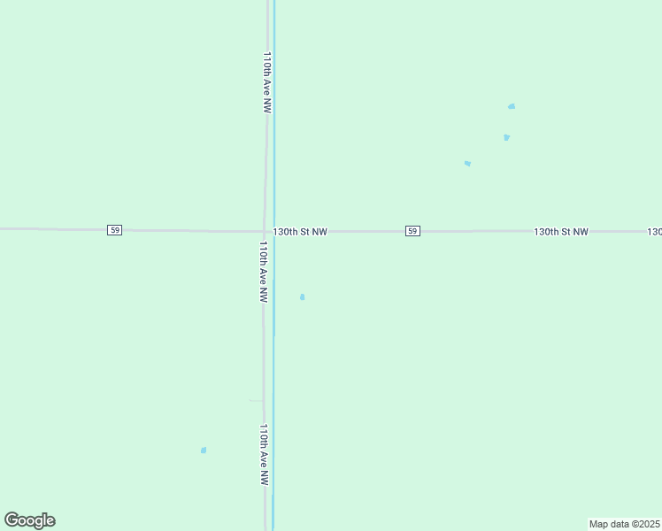 map of restaurants, bars, coffee shops, grocery stores, and more near 10795 130th Street Northwest in Thief River Falls