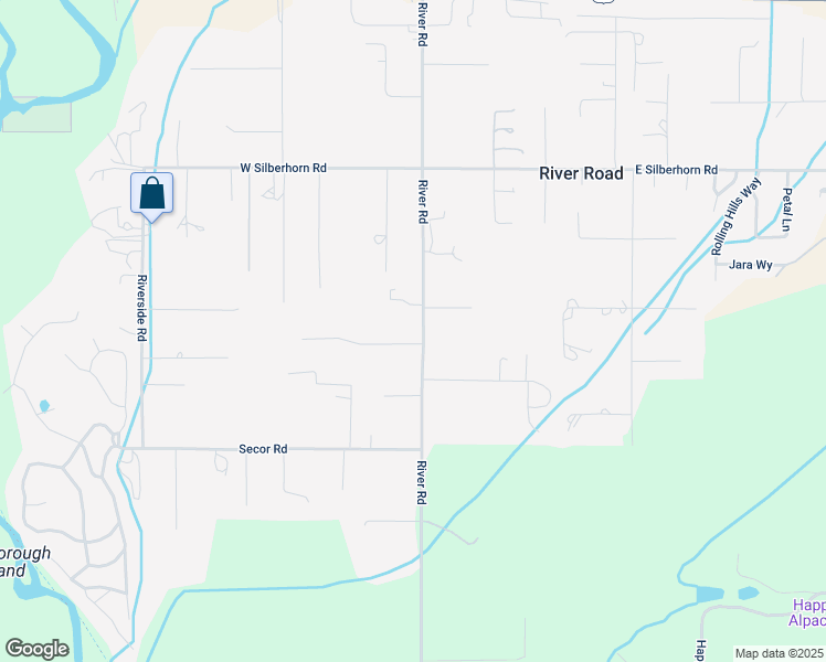 map of restaurants, bars, coffee shops, grocery stores, and more near 892 River Road in Sequim