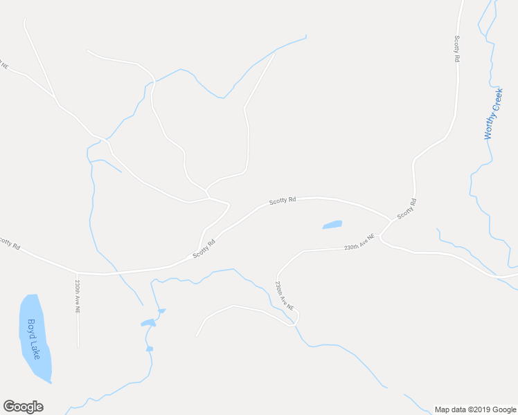 map of restaurants, bars, coffee shops, grocery stores, and more near Scotty Road in Granite Falls