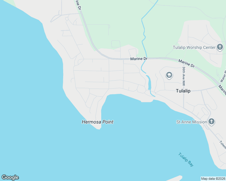 map of restaurants, bars, coffee shops, grocery stores, and more near 7031 78th Place Northwest in Marysville