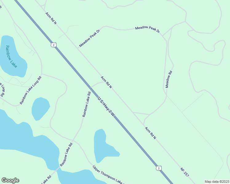 map of restaurants, bars, coffee shops, grocery stores, and more near Acm Road North in Lincoln County