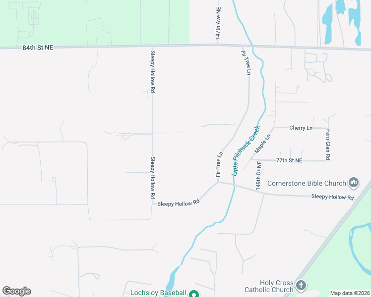 map of restaurants, bars, coffee shops, grocery stores, and more near 7717 143rd Avenue Northeast in Lake Stevens