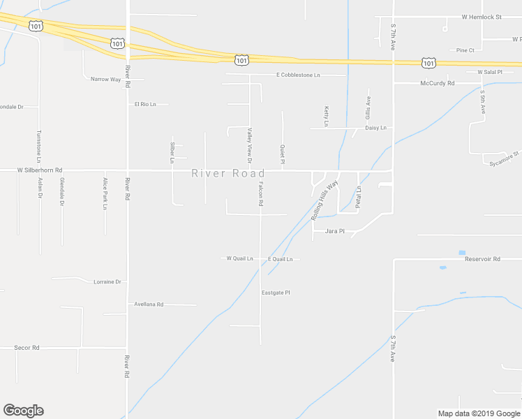 map of restaurants, bars, coffee shops, grocery stores, and more near 91 Falcon Road in Sequim