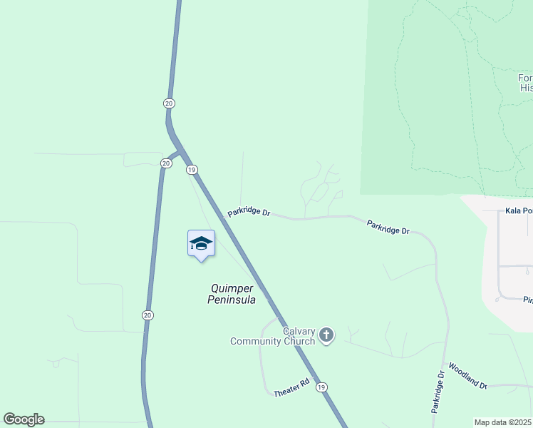 map of restaurants, bars, coffee shops, grocery stores, and more near 13692-13722 Airport Cutoff Rd in Port Townsend