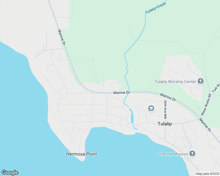 map of restaurants, bars, coffee shops, grocery stores, and more near 4201 Marine Drive in Tulalip Bay