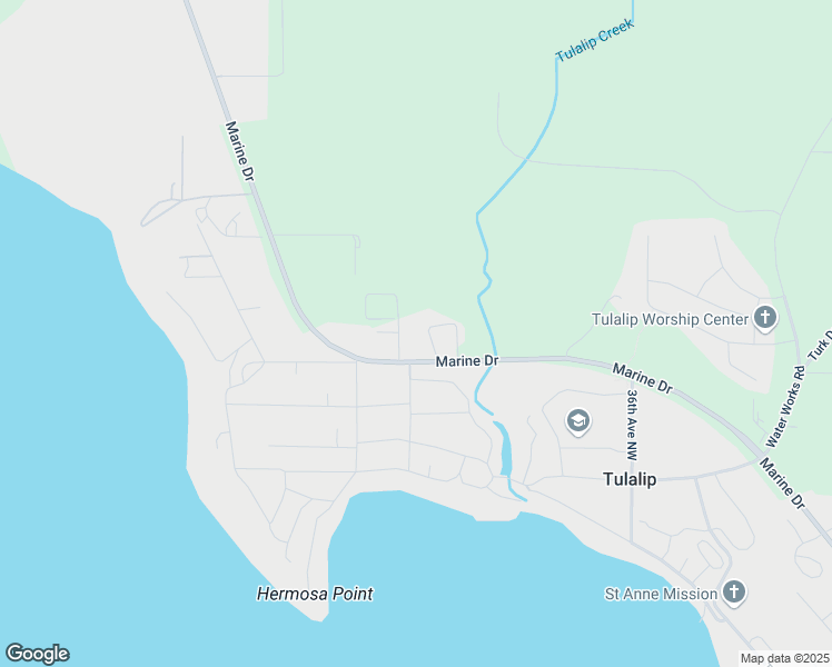 map of restaurants, bars, coffee shops, grocery stores, and more near 4201 Marine Drive in Tulalip Bay