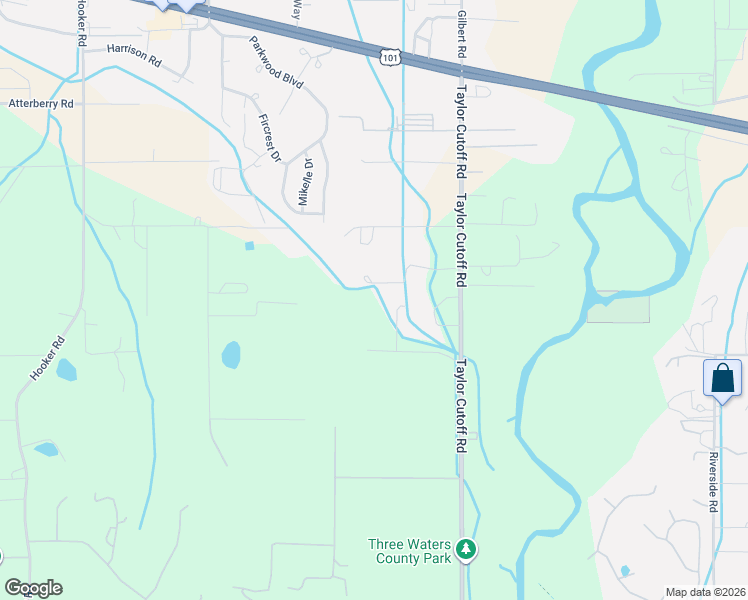 map of restaurants, bars, coffee shops, grocery stores, and more near 154 Berg Road in Sequim