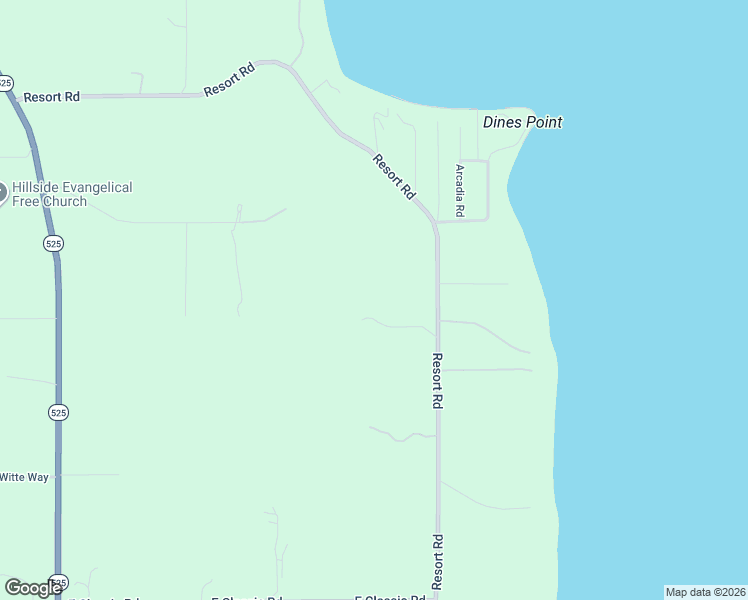 map of restaurants, bars, coffee shops, grocery stores, and more near 3858 Resort Road in Greenbank