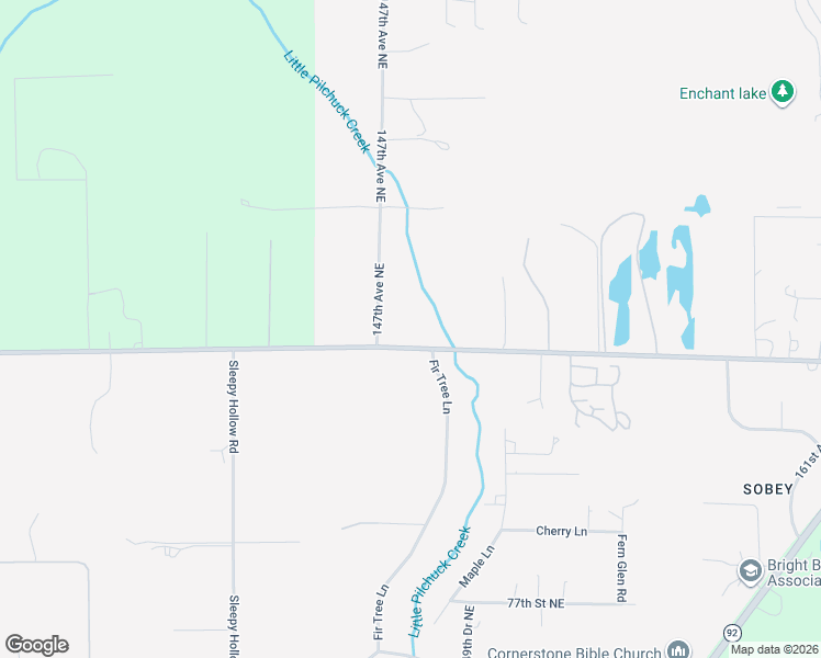 map of restaurants, bars, coffee shops, grocery stores, and more near 14719 84th Street Northeast in Lake Stevens