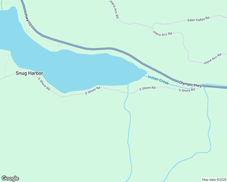 map of restaurants, bars, coffee shops, grocery stores, and more near 453-761 South Shore Road in Port Angeles