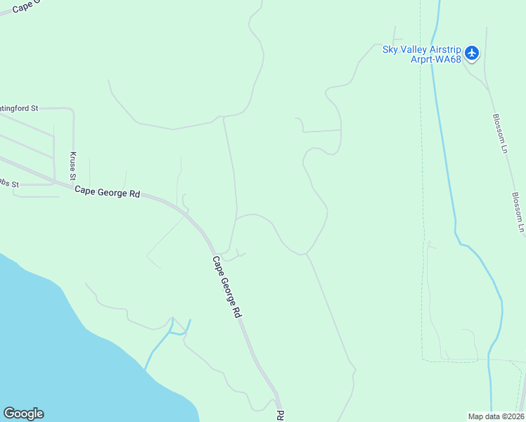 map of restaurants, bars, coffee shops, grocery stores, and more near 160 Blue Sky Drive in Port Townsend