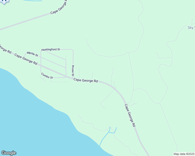 map of restaurants, bars, coffee shops, grocery stores, and more near 5731 Cape George Road in Port Townsend