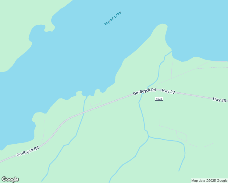 map of restaurants, bars, coffee shops, grocery stores, and more near 9203 Orr-Buyck Road in Orr