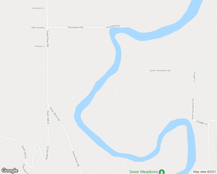 map of restaurants, bars, coffee shops, grocery stores, and more near 1160 Swan Horseshoe Road in Bigfork