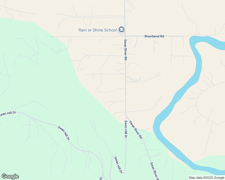 map of restaurants, bars, coffee shops, grocery stores, and more near 640 Swan River Road in Bigfork