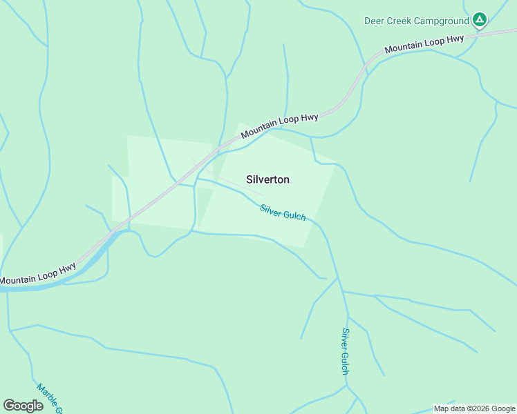 map of restaurants, bars, coffee shops, grocery stores, and more near in Silverton