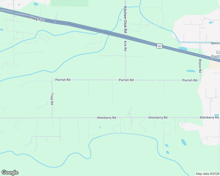 map of restaurants, bars, coffee shops, grocery stores, and more near 344 Parrish Road in Sequim