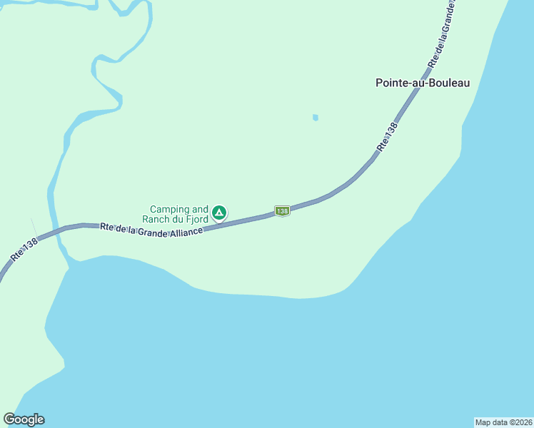 map of restaurants, bars, coffee shops, grocery stores, and more near 592 Route de la Grande Alliance in Baie-Sainte-Catherine