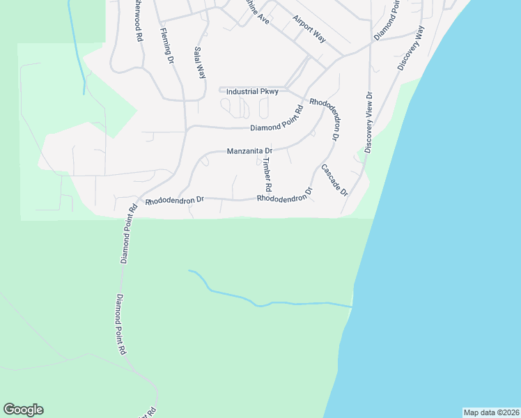 map of restaurants, bars, coffee shops, grocery stores, and more near 22 Timber Road in Sequim