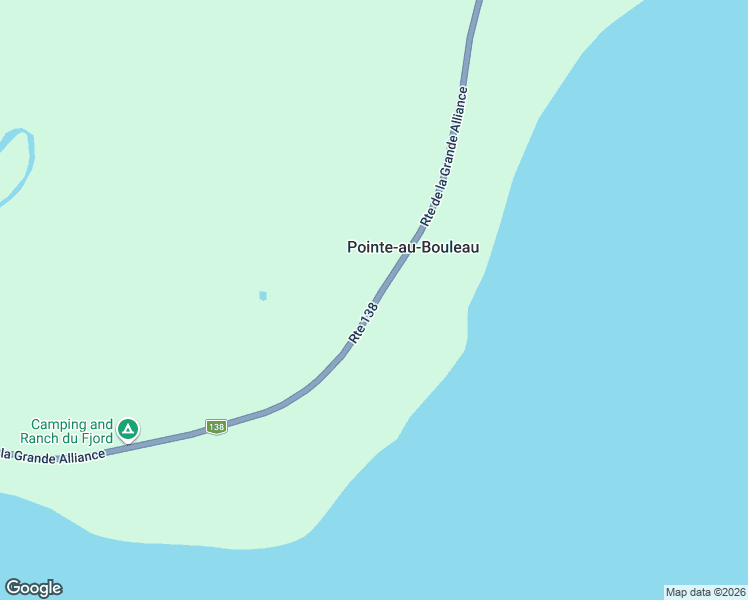 map of restaurants, bars, coffee shops, grocery stores, and more near 538 Route de la Grande Alliance in Saint-Siméon