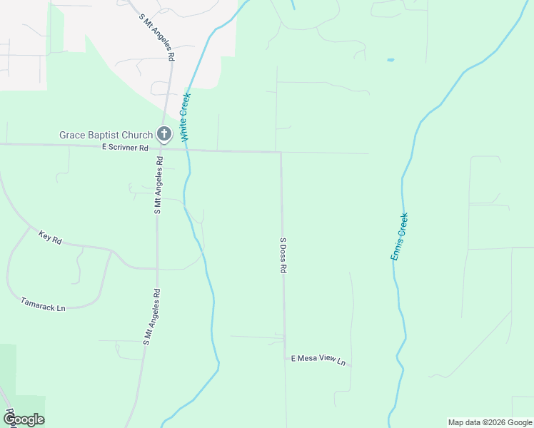 map of restaurants, bars, coffee shops, grocery stores, and more near 4606 South Doss Road in Port Angeles