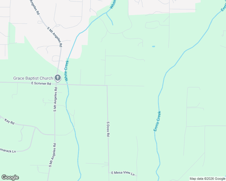 map of restaurants, bars, coffee shops, grocery stores, and more near 1520 Scrivner Road in Port Angeles