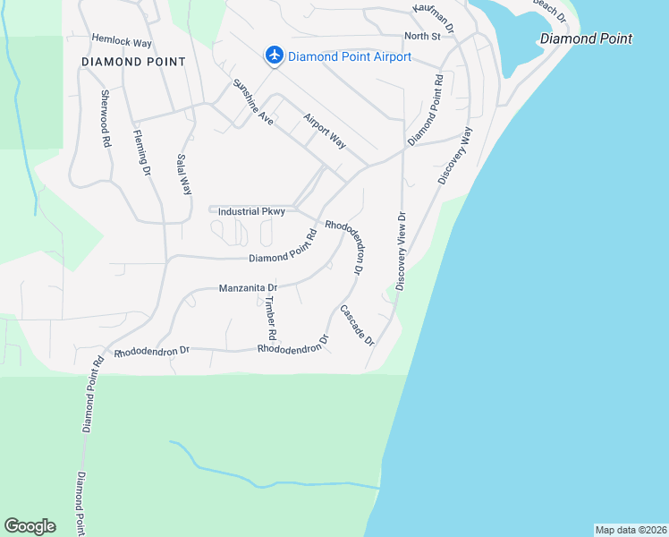 map of restaurants, bars, coffee shops, grocery stores, and more near 472 Manzanita Drive in Sequim