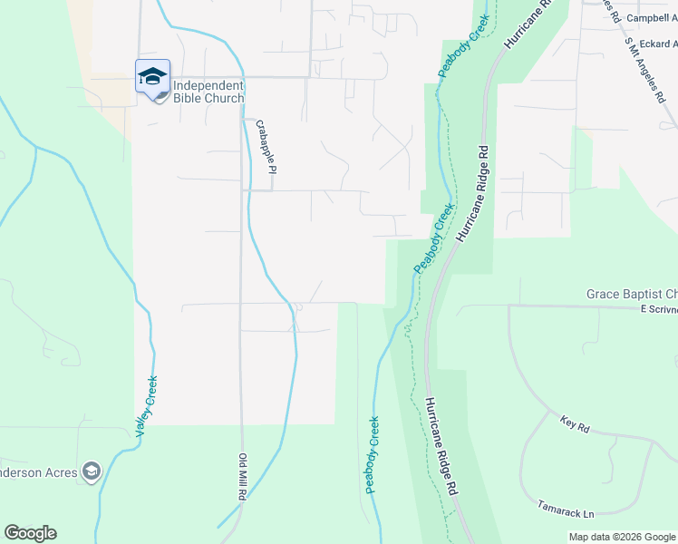 map of restaurants, bars, coffee shops, grocery stores, and more near 417 East Scrivner Road in Port Angeles