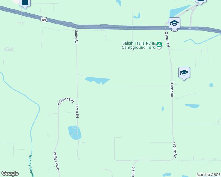 map of restaurants, bars, coffee shops, grocery stores, and more near 331 Bravo Road in Port Angeles