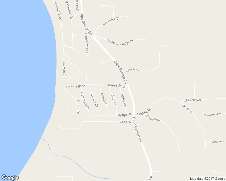 map of restaurants, bars, coffee shops, grocery stores, and more near 61 Pine Drive in Port Townsend