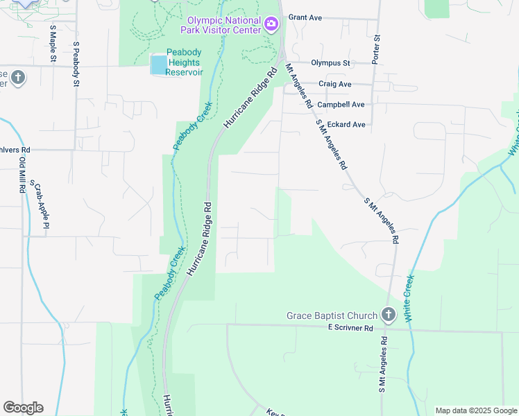 map of restaurants, bars, coffee shops, grocery stores, and more near 932 Glenbrook Circle in Port Angeles