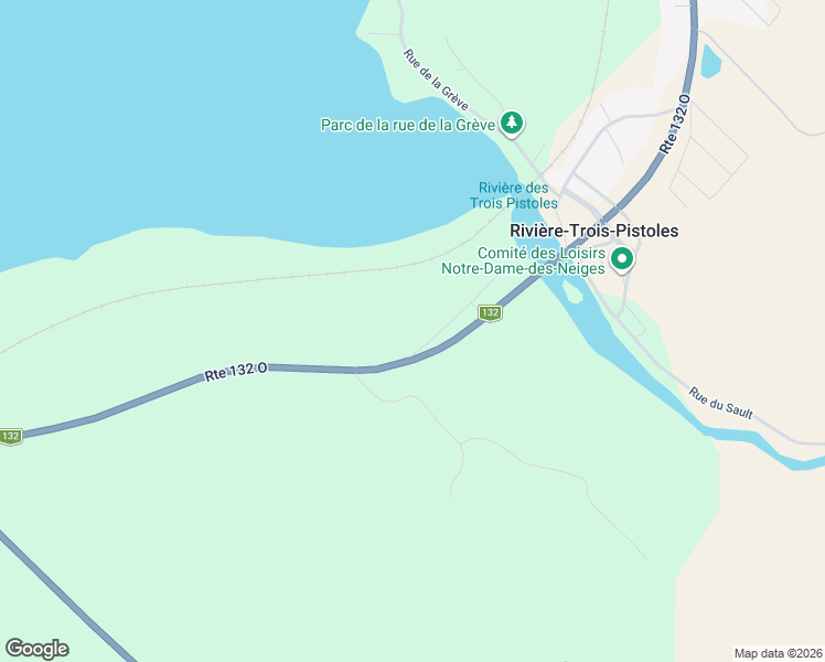 map of restaurants, bars, coffee shops, grocery stores, and more near 37 Chemin de la Grève-Leclerc in Bas-Saint-Laurent